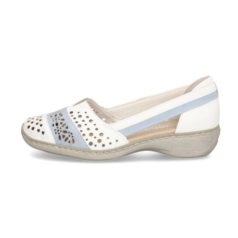 Rieker hladká kůže baleríny