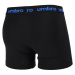 Umbro BOXER SHORT 2 PACK Pánské boxerky, černá, velikost