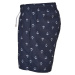 Boys Pattern Swim Shorts - anchor/navy