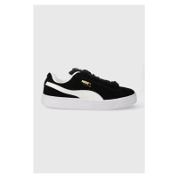 Kožené sneakers boty Puma Suede XL béžová barva, 395205