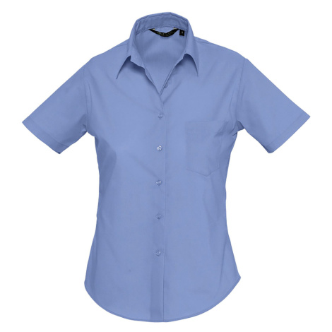 SOĽS Escape Dámská košile SL16070 Mid blue SOL'S