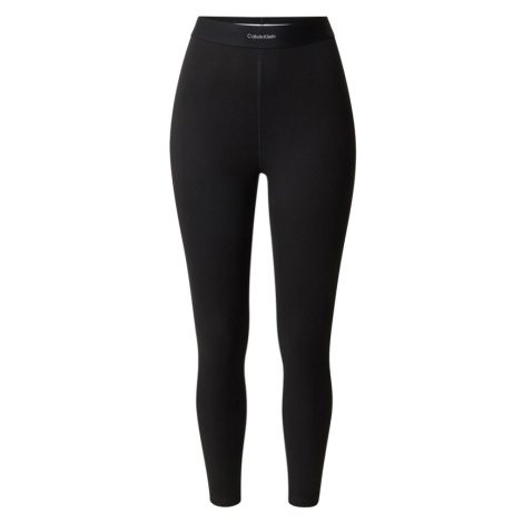 Calvin Klein Underwear Dlouhé spodky černá / bílá