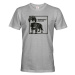 Pánské tričko pro milovníky psů s potiskem Hrubosrstý jezevčík - skvělý dárek