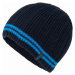 Lewro ARGO Chlapecká pletená čepice, tmavě modrá, veľkosť