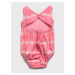 Růžové holčičí dětské plavky may swim suit