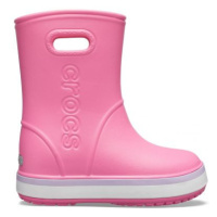 holínky Crocs Crocsband Rain Boot - Pink lemonade/Lavender