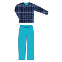 Lonka Lopping Pánské pyžamo s dlouhým rukávem BM000001489300100723 kostky