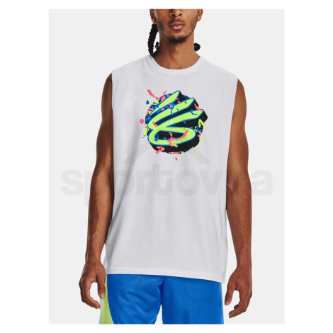 Tílko Under Armour Curry LV Tee-WHT