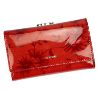 Luxusní dámská kožená peněženka Roslin, červená