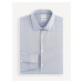 Modrá pánská formální košile Celio Rapid