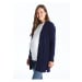 LC Waikiki Shawl Collar Plain Long Sleeve Maternity Knitwear Cardigan