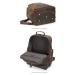Luxusní kožený batoh retro zavazadlo s gravírováním jména