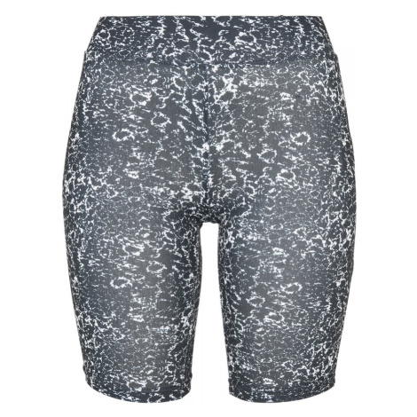 Ladies AOP Cycle Shorts - black/white Urban Classics