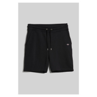 TEPLÁKOVÉ ŠORTKY GANT REG SHIELD SWEAT SHORTS černá