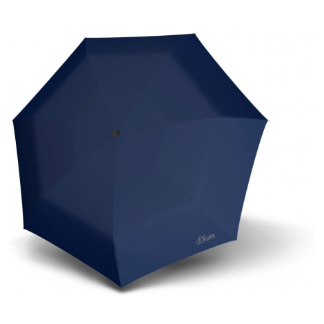 Impact UNI - dámský plně automatický skládací deštník, tmavě modrá s.Oliver