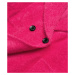 Krátký růžový přehoz přes oblečení typu alpaka (CJ65)