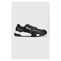 Sneakers boty Just Cavalli černá barva, 75QA3SA5 ZP383 899