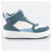 Bílo-světle modré kotníkové dámské tenisky sneakers (WH2122)