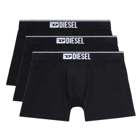 Spodní prádlo diesel umbx-sebastian 3-pack boxer-s černá
