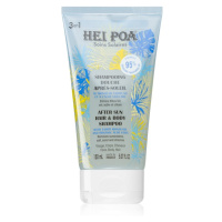 Hei Poa After Sun Monoi & Aloe Vera šampon na obličej, tělo a vlasy po opalování 150 ml