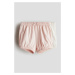 H & M - Žerzejové šortky 2 kusy - růžová