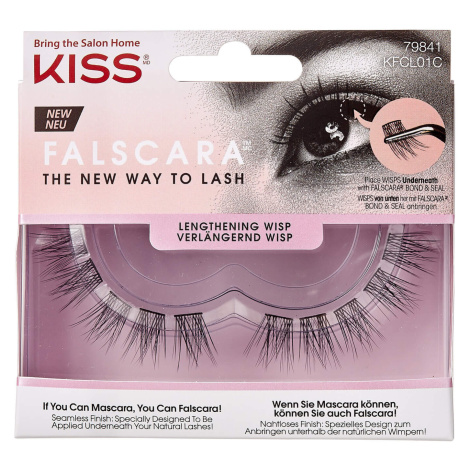 KISS Trsové řasy pro objem Falscara Eyelash Wisps 01