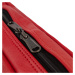 Bagind Mala Red - dámská kožená kabelka červená