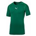 Puma LIGA BASELAYER TEE Pánské funkční triko, zelená, velikost