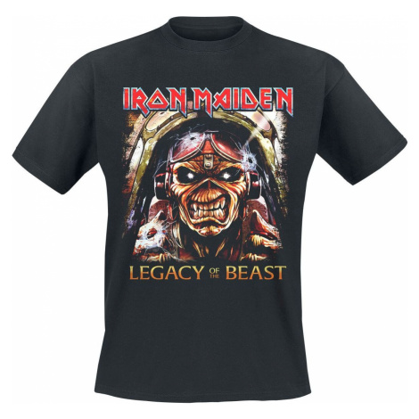 Iron Maiden Legacy Aces Tričko černá