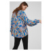 Košile s hedvábím Answear Lab dámská, relaxed, s klasickým límcem