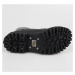boty kožené dámské - - STEEL - 114/113 - Black