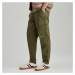 House - Kalhoty joggers s cargo kapsami - Khaki