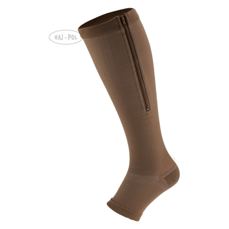 Socks With Zipper 1 Dark Beige model 19504961 - Raj-Pol