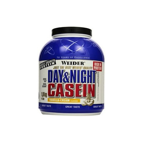 WEIDER Day&Night Casein vanilla-cream 1,8 kg
