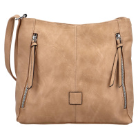 Dámská praktická crossbody kabelka Afillia, khaki