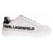 Dámská obuv Karl Lagerfeld KL62210 010 white lthr w-black