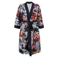 Eldar Woman's Bathrobe Edna Navy Blue