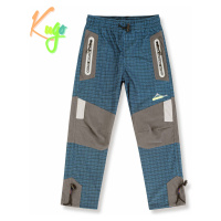 Chlapecké outdoorové kalhoty - KUGO G9781, petrol Barva: Petrol