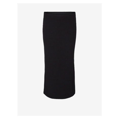 Černá dámská pouzdrová midi sukně Vero Moda Mary