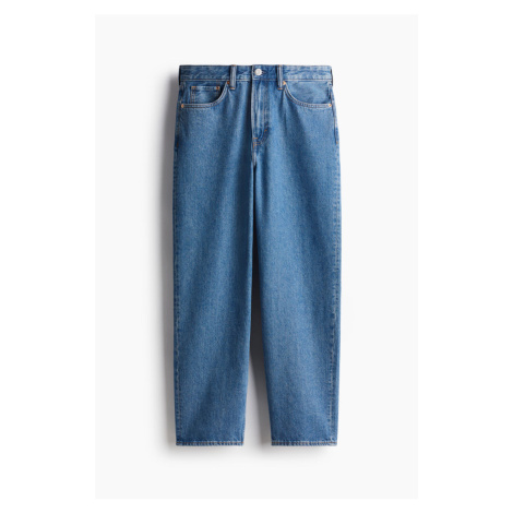 H & M - Loose Jeans - modrá H&M