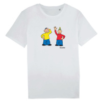 Dětské tričko Pat a Mat bílé Fusakle