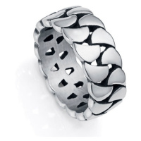 Viceroy Originální pánský prsten z oceli Beat 14053A02 60 mm