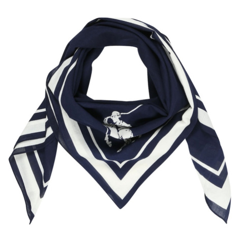 Polo Ralph Lauren Šátek 'PONY' námořnická modř / bílá
