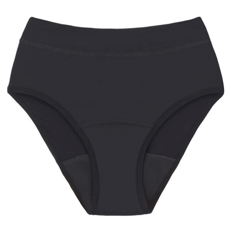 Snuggs Period Underwear Hugger: Extra Heavy Flow Black látkové menstruační kalhotky pro silnou m