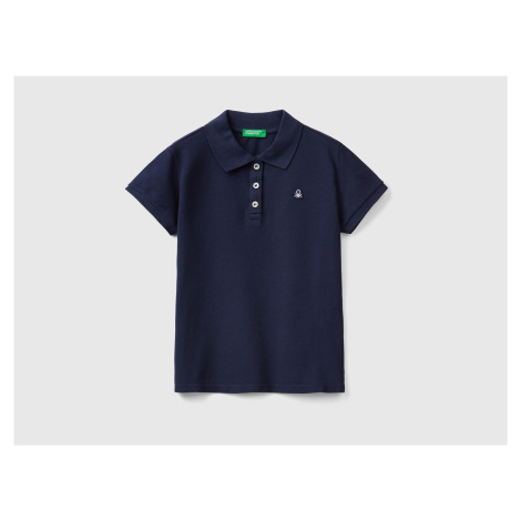 Benetton, Short Sleeve Polo In Organic Cotton United Colors of Benetton