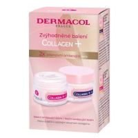 Dermacol Duopack Collagen Plus Denní + Noční Krém Set Péče O pleť Obličeje 100 ml