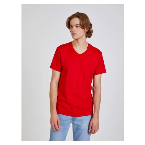 Červené pánské tričko SAM 73 Blane