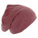 Heather Jersey Beanie - magenta