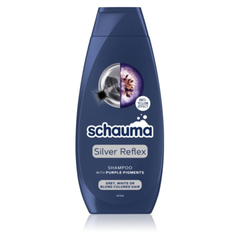 Schwarzkopf Schauma Silver Reflex šampon neutralizující žluté tóny pro zesvětlené, melírované st