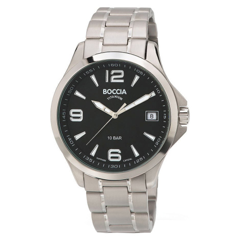 Boccia 3591-02 Men`s Watch Titanium 41mm Boccia Titanium